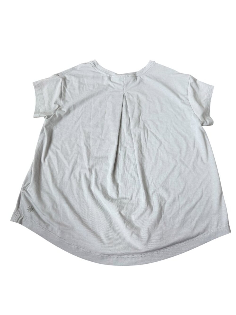 Athleta Girl With Ease Tee Girls M 8-10 Performance Top Gray